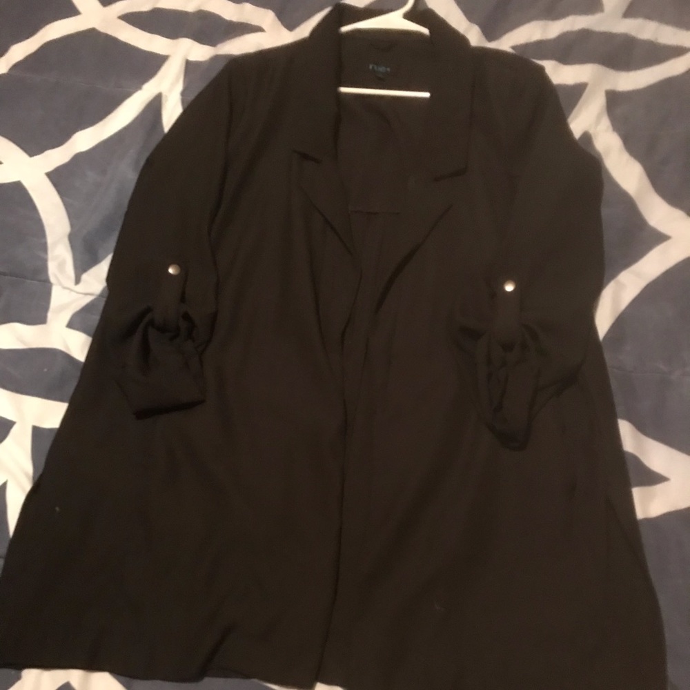 Oversized Blazer Quarter Sleeve